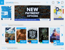 Tablet Screenshot of gamesdeal.com